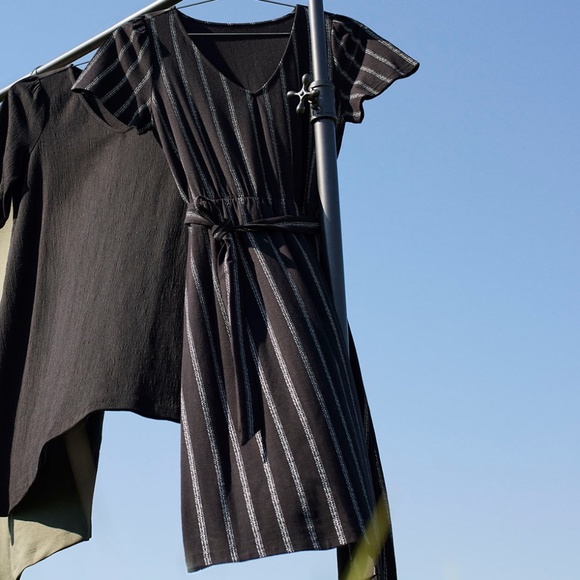 Reitmans Short-Sleeve Dress with Belt - Picture 1 of 8